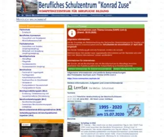 BSZ-Konrad-Zuse.de(BSZ "Konrad Zuse" Hoyerswerda) Screenshot