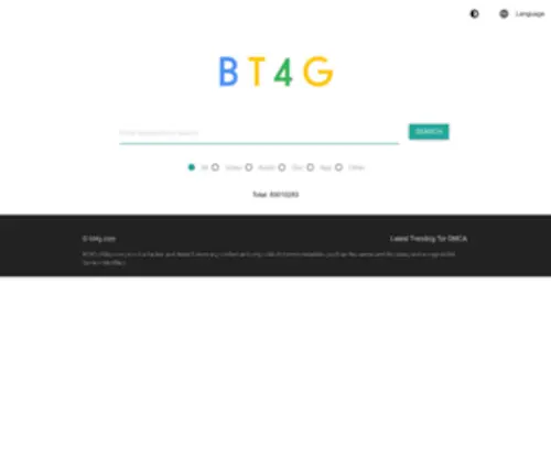 BT4G.org(Torrent Search Engine) Screenshot