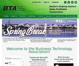 Bta.org(Business Technology Association) Screenshot
