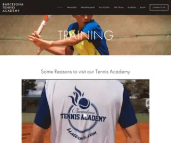 Btatennis.com(Barcelona Tennis Academy) Screenshot