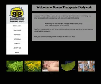 Btbodywork.com(Best Massage Therapist Salt Lake City) Screenshot