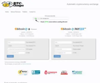 BTC-Changex.com(BTC Changex) Screenshot