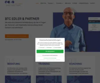 BTC-Edler.de(BTC Edler & Partner) Screenshot