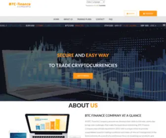 BTC-Financeco.com(BTC Finance Company) Screenshot