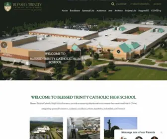 Btcatholic.org(Blessed Trinity Catholic High School) Screenshot