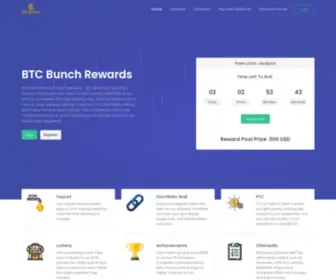 BTcbunch.com(BTC Bunch Rewards) Screenshot