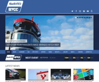 BTCC.net(British Touring Car Championship official) Screenshot