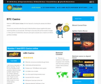 BTccasino.reviews Screenshot