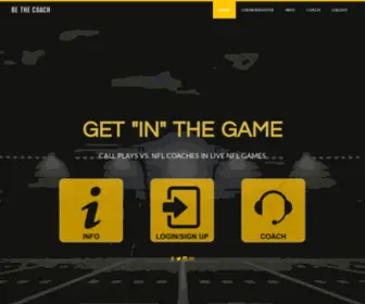 BTcfootball.com(Be The Coach) Screenshot