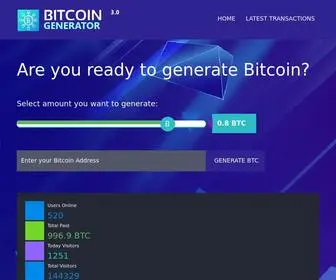 BTcgenerator.best(Bitcoin Generator Pool) Screenshot