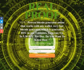 BTcgenerator.top(Proven bitcoin generator online) Screenshot