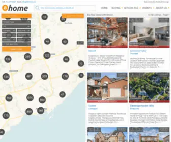 BTchome.ca(Buy Real Estate with Bitcoin) Screenshot