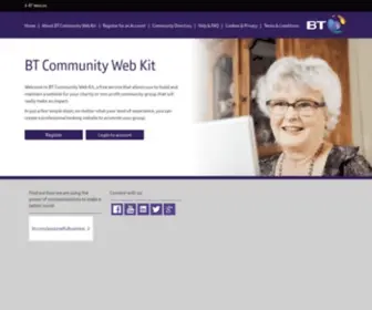 BTCK.co.uk(BT Community Website Builder) Screenshot