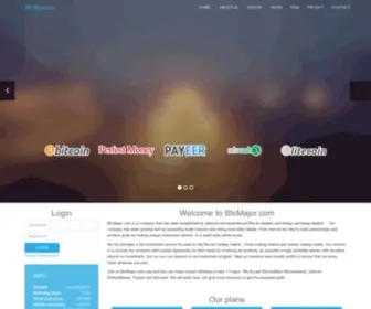 BTcmajor.com(Best online investment with high roi) Screenshot
