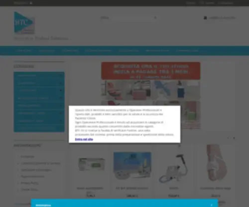 BTcmed-Store.it(Prodotti per podologia in vendita) Screenshot