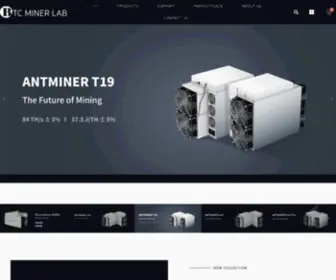 BTcminerlab.com(BTC Miner Lab) Screenshot