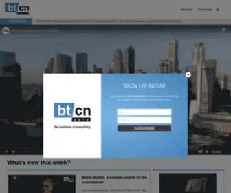 BTCN.tv(Business Technology channel ( btcn asia )) Screenshot