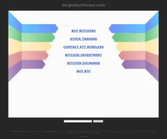 BTcperfectinvest.com(Btc perfect invest) Screenshot