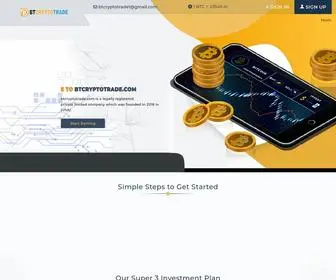 BTCRYptotrade.com(btcryptotrade) Screenshot