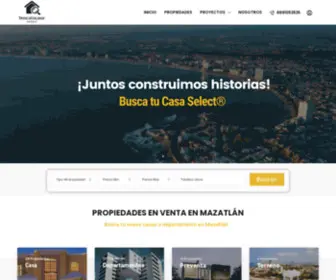 BTcselect.mx(Busca tu casa select l Departamentos y casas en venta) Screenshot