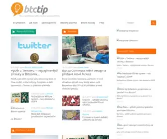 BTctip.cz(Bitcoin a kryptoměny) Screenshot