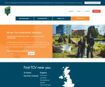 BTCV.org.uk(The Conservation Volunteers (TCV)) Screenshot