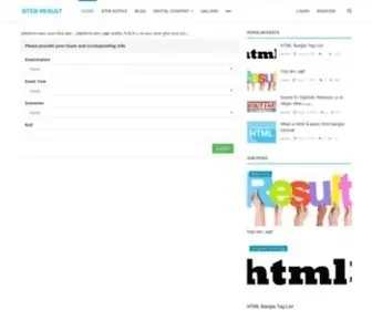 Btebresult.com(ফলাফল) Screenshot