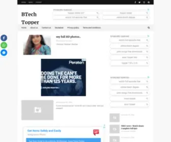 Btechtopper.com(BTech Topper) Screenshot