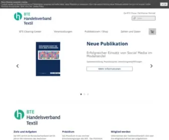 Bte.de(BTE Home) Screenshot
