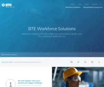 Btetech.com(BTE Employment Testing) Screenshot