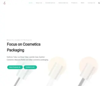 BTfcosmeticPack.com(Ningbo Beautiful cosmetic packaging) Screenshot