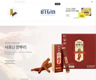 Btginmall.com(비티진몰) Screenshot