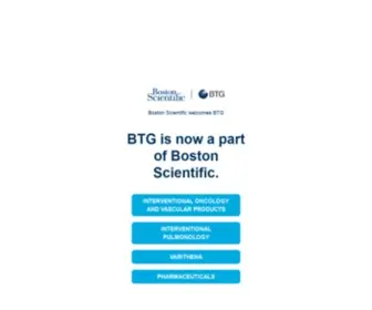 BTGPLC.com(Boston Scientific) Screenshot