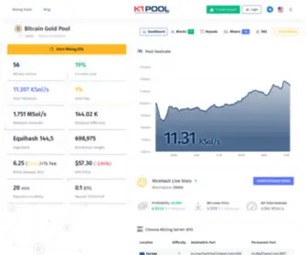 BTgpool.pro(Bitcoin Gold BTG Mining Pool) Screenshot