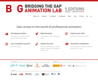 Bthegap.com(Animation Lab) Screenshot