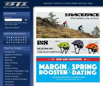 Bti-Usa.com(Bicycle Technologies International) Screenshot