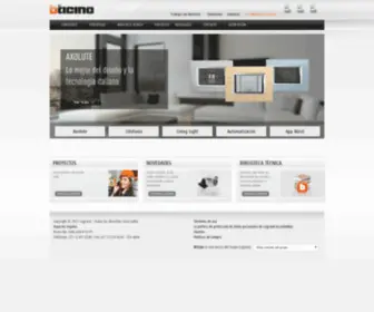 Bticino.com.co(BTICINO) Screenshot