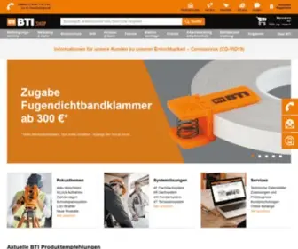 Bti.de(Werkzeug Online) Screenshot