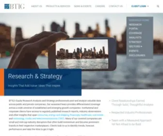 Btigresearch.com(BTIG Research & Strategy) Screenshot
