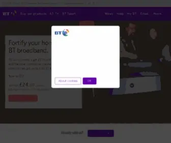 Btinternet.com(Broadband, TV, phone, home & business) Screenshot