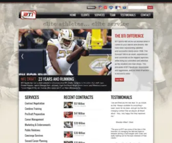 Btisports.com(BTI Sports) Screenshot