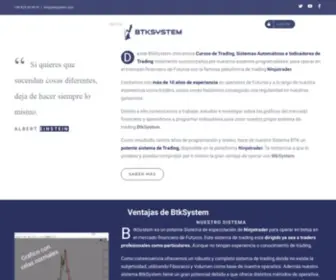 BTKSYstem.com(INICIO ⋆ Sistemas Automáticos e Indicadores) Screenshot