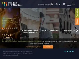 Btlaw.com(Business Law Firm) Screenshot