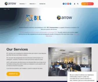 BTLC.co.uk(Arrow Business Communications) Screenshot