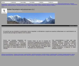 BTL.com.mx(Bufete Tecnológico LatinoAmericano S.C) Screenshot