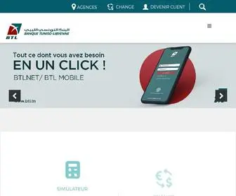 BTL.tn(LA BANQUE TUNISO) Screenshot