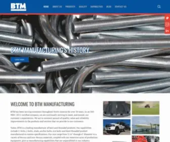 BTM-MFG.com(BTM Manufacturing) Screenshot