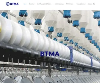 Btmadhaka.com(Bangladesh Textile Mills Association (BTMA)) Screenshot