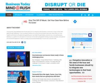 Btmindrush.com(Business Today MindRush Annual Event) Screenshot