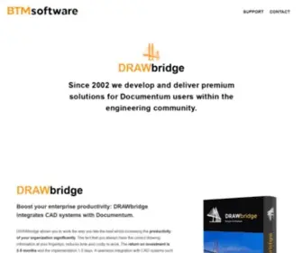 BTmsoftware.com(DRAWbridge the bridge between CAD and documentum) Screenshot